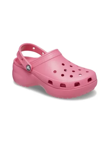 Sandália Crocs Classic Platform Clog W Pink