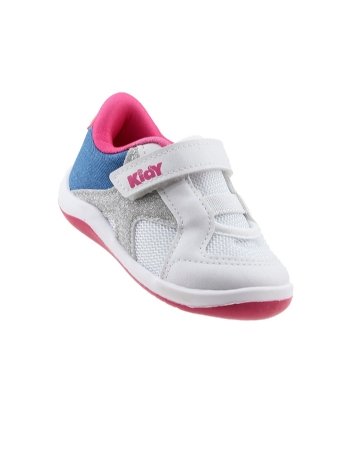 Tênis Baby Kidy Gliter 008-1607 Branco