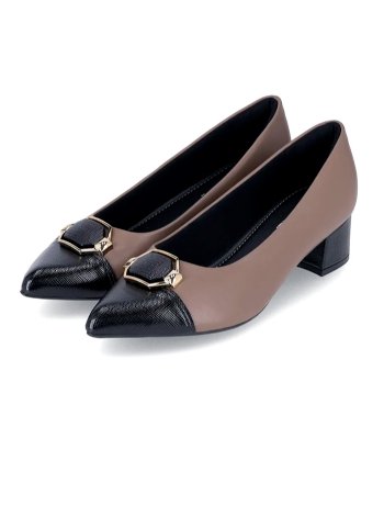 Sapato Scarpin Piccadilly Joanete 739051 Taupy